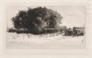 La Porte, Schleissheim, 1879