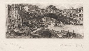 Le Rialto, Venise - Otto H. Bacher