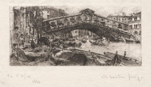 Le Rialto, Venise - Otto H. Bacher