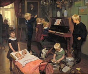 Un concert : Les enfants de l