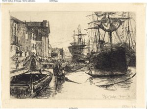 Fondamenta delle Zattere - Otto Henry Bacher