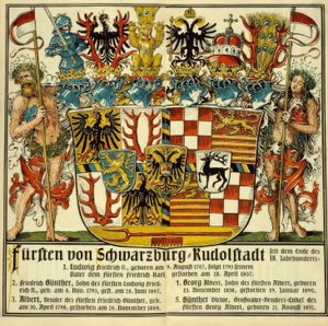 Princes de Schwarzburg-Rudolstadt - Otto Hupp