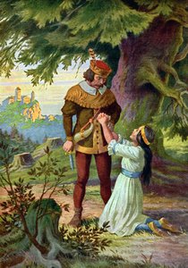 Blanche-Neige et le Chasseur - Otto Kubel