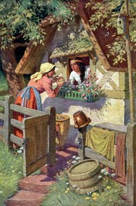 Blanche-Neige et la sorcière