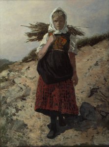Bois de chauffage ramassé - Otto Ludvig Sinding