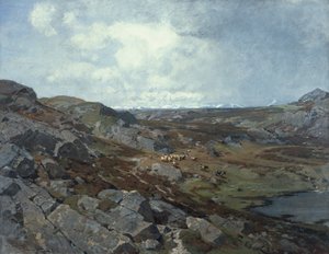 Paysage de haute montagne, Munich - Otto Ludvig Sinding