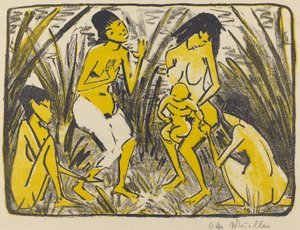 La Découverte de Moïse (Auffindung des Moses), c.1920