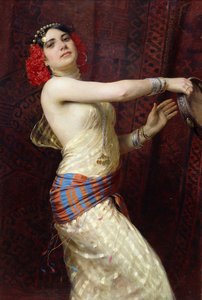 Une danseuse damascène - Otto Pilny