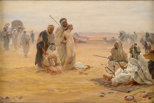 Le marché aux esclaves, 1910
