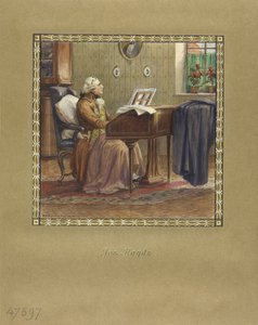 Joseph Haydn au grand piano, 1917 - Otto Robert Nowak