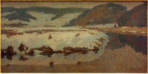 Neige tardive - Otto Ubbelohde