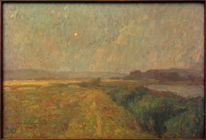 Avant le coucher du soleil - Otto Ubbelohde