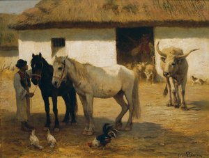 Ferme hongroise - Otto von Thoren