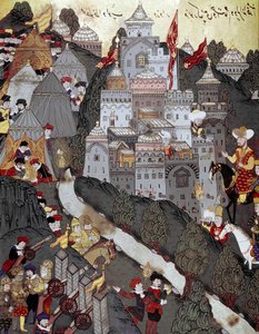 Empire ottoman : le sultan Bayezid I rentre victorieux à Nicopolis après la bataille
