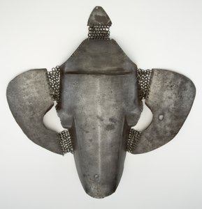Shaffron, armure de tête de cheval, début du 16ème siècle - Ottoman School