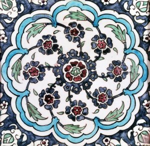 Carreau (fritte) - Ottoman School