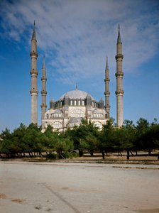 Vue de la mosquée (1575) - Ottoman School