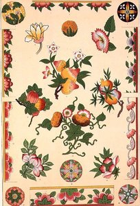 Ornement chinois de Ch XIV, Planche LXII de 