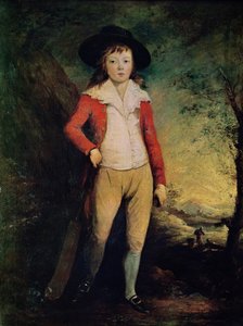 Portrait de William Seward avec une batte de cricket, vers 1788-91