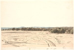 Depuis la plaine de l
