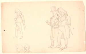 Caricature des frères Ørsted