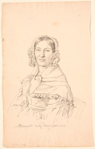 Portrait de Mademoiselle Broe - P.C. Skovgaard