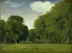 Le parc aux cerfs. Étude - P.C. Skovgaard