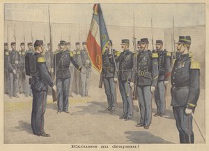 Un soldat obligé de s