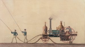 La première machine à vapeur utilisée aux États-Unis en 1841 - P.R. Hodge