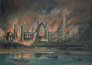 Incendie des Chambres du Parlement, 16 octobre 1834 - P.T. Cameron