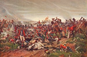 Cuirassiers français chargeant une place d