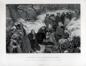Le péril de la reine Henriette Marie, 19ème siècle - P. Lightfoot
