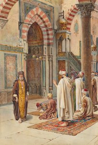Musulmans en prière - P. Pavesi