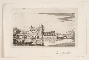 Château Entouré de Douves - P. Schiönning
