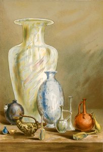 Vases (verre et poterie)