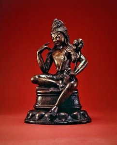 Padmapani Lokeshvara assis en méditation, première moitié du 7e siècle - Pakistani School