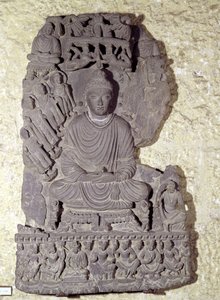 Bouddha assis en méditation, 1er-4e siècle