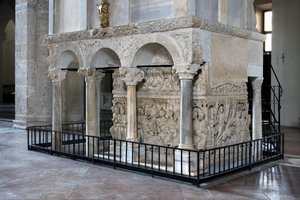 Sarcophage de Stilicho (marbre) - Paleo Christian