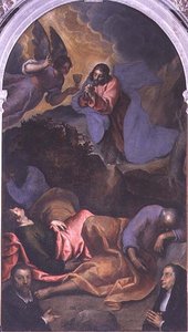 Christ dans le Jardin de Gethsémani - Palma Il Giovane