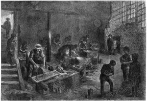Coque des affûteurs de fourchettes, manufactures d