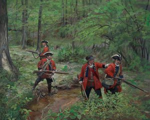 60th Regiment of Foot Royal Americans, 2013 (huile sur toile)