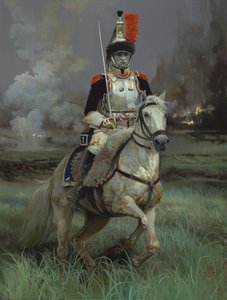 Cuirassier, 2016 (huile sur toile)