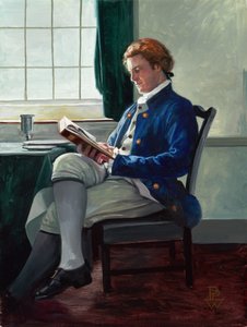 Jefferson à la taverne, 2007 (huile sur toile)