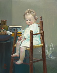 Naughty, 2008 (huile sur toile) - Pamela Patrick White