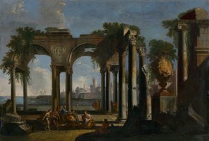 Saint Paul prêchant à Campagna, vers 1735 - Pannini