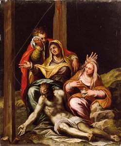 La Lamentation sur le Christ mort - Paolo Farinati