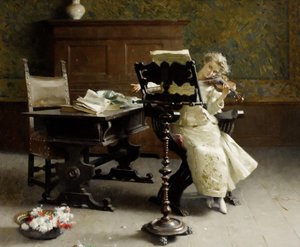 Le violoniste - Paolo Giovanni Bedini