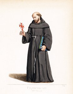 Costume clérical : un moine franciscain - Paolo Mercuri