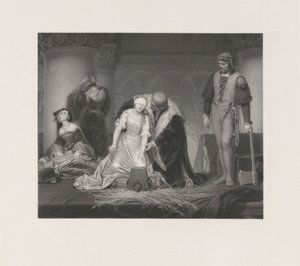 Exécution de Lady Jane Grey - Paolo Mercuri