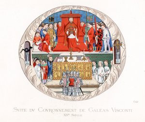 Le couronnement de Jean Galeas Visconti - Paolo Mercuri